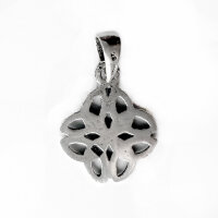 kleiner keltischer Knoten - Kettenanhänger aus 925 Sterling Silber