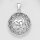 925 Sterling Silber, geschwärzt - keltischer Knoten, Kettenanhänger