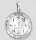 925 Sterling Silber, Amulett mit Siegel der Erzengel, Ketten-Anhänger